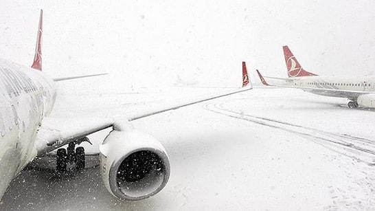 Sabiha Gökçen'de Kar Önlemi: Uçuşlar Yüzde 20 Azaltılacak