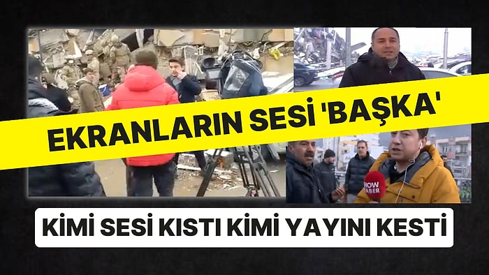 Çekim İçin AFAD'ı Bekleyen TRT Ekibine Halk Tepki Gösterdi