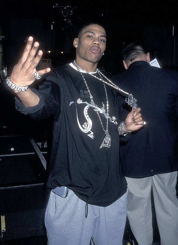 Нелли на своей первой церемонии "Грэмми" в 2001 году: