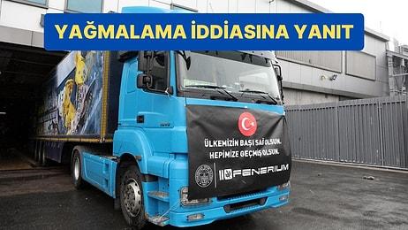 Fenerbahçe Yöneticisi Can Gebetaş Yardım Tırının Yağmalandığı İddiasını Yalanladı