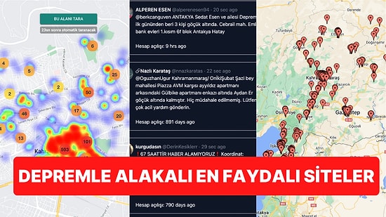 Depremle İlgili En Faydalı Bilgileri Alabileceğiniz, Herkesin Bilmesi Gereken İnternet Siteleri