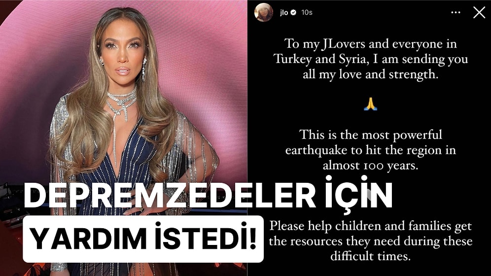 '100 Yılın En Güçlü Depremi' Diyen Jennifer Lopez ve Kylie Jenner'dan Depremzedeler İçin Destek Gecikmedi!