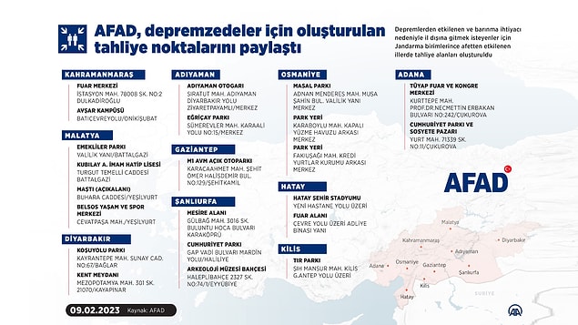 Deprem Tahliye Alanları Nerede? Deprem Bölgesinden Ayrılacaklar İçin 10 İldeki Tahliye Noktaları 9 s 039b0ba45abe323b5541e87d6651c40635920be1