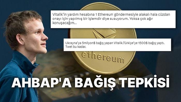 Ethereum Kurucusu Vitalik'in AHBAP'a Deprem Yardımı Türk Kriptocuları Ayağa Kaldırdı