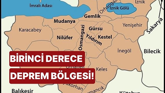 Uzmanlar Uyardı: Bursa'da Kaç Tane Fay Hattı Var? Hangi Bölgeler Riskli? Bursa Fay Hattı Nereden Geçiyor?