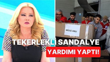 Yardım Kampanyası Başlatmıştı: Müge Anlı Depremzedelere 280 Adet Tekerlekli Sandalye Yardımı Yaptı