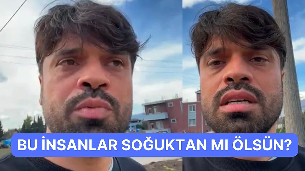 Cüneyt Özdemir'in Yayınına Katılan Gökhan Zan Hatay'daki Eksikliklere Bir Kez Daha İsyan Etti