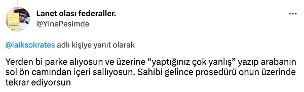 Çözüm önerisi sunanlar oldu;