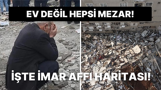 Yıkılan Binaların Sebebi İmar Affı mı? İşte Türkiye'deki İmar Affı Haritası!