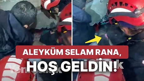 Kahramanmaraş'ta Enkazdan Çıkartılan Minik Rana'nın 'Selamünaleyküm' Sözü Neşe Saçtı