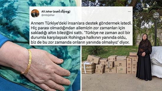 Ülkemizdeki Depremzedelere Yardım Etmek İçin Altın Bileziğini Satan Kadın Gözlerimizi Doldurdu!