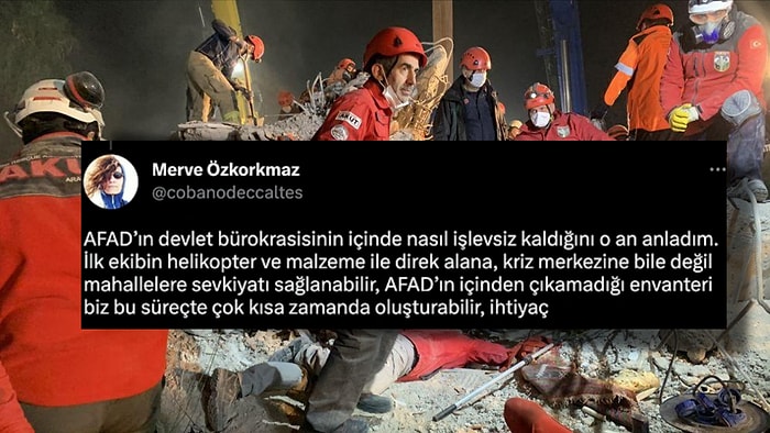 Depremde Sahaya İlk Giden Arama Kurtarma Ekibindeki Merve Özkorkmaz'ın Anlattıkları İçinize Oturacak