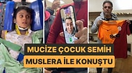 Enkazdan 6 Gün Sonra Kurtarılan, Kaptan Muslera'yı Çok Seven Minik Semih'in İsteği Yerine Getirildi