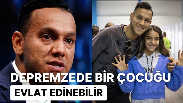 Beşiktaş'ın Brezilyalı Futbolcusu Josef de Souza Bir Depremzede Çocuğu Evlat Edinebileceğini Söyledi