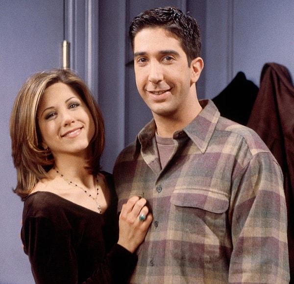 6. Rachel ve Ross - 'Friends'