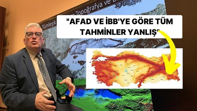 Cenk Yaltırak Yer Bilimcilerin Çekişmesi Nedeniyle Türkiye'nin Deprem Haritalarının 'Yanlış' Olduğunu Açıkladı