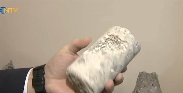 �stanbul Kad�k�y'deki Binalardan Al�nan Beton �rneklerinin ��inden ��kanlar 'Pes Art�k' Dedirtti