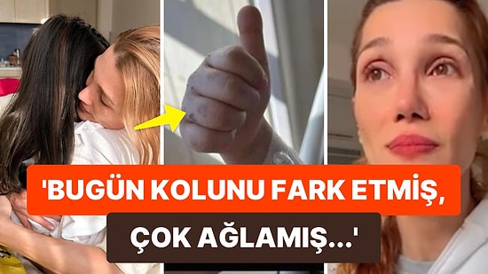 Hakan Balta ve Derya Balta Çifti Kolu Kesilerek Enkazdan Kurtarılan Hilal'i Bağrına Bastı