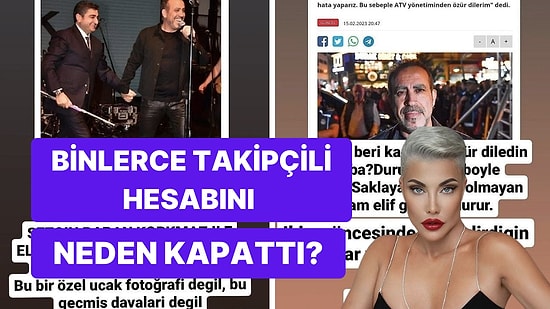 Haluk Levent'e Yaptığı Suçlamanın Ardından Deniz Akkaya Binlerce Takipçili Hesabını Kapattı