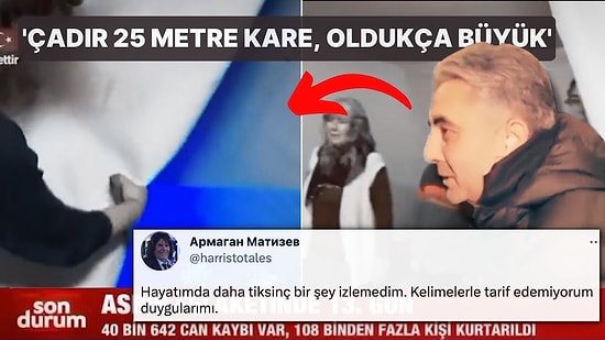 A Haber'in 'Çadır Tiyatrosu' Görüntüleri Tepki Çekti! 'Çadır 25 Metrekare, Oldukça Büyük'