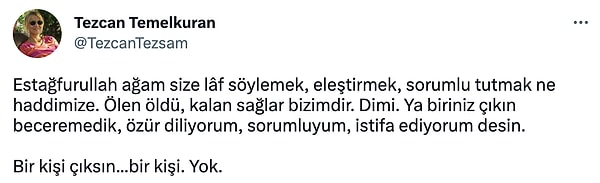 Kim ne dedi? Öne çıkan bazı yorumları sizler için derledik 👇