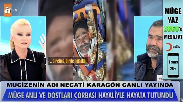 İşitme ve konuşma engelli oğluyla İstanbul'a sevk edilen Necati Karagön, yaşadıklarını Müge Anlı'ya bir de yüz yüze anlattı...