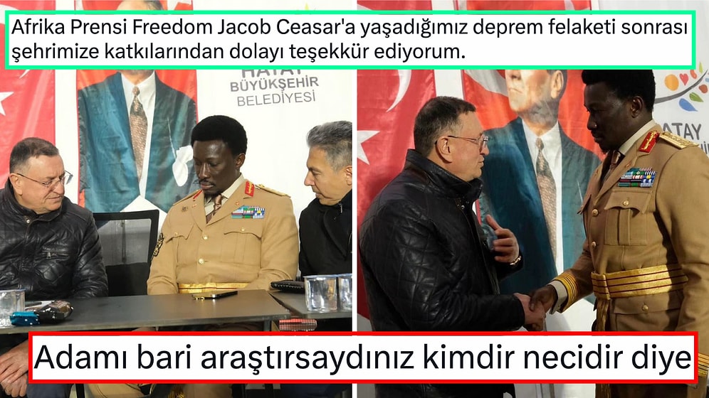 Lütfü Savaş'ın Afrika Prensi Olarak Paylaştığı Kişinin Ganalı Sosyal Medya Fenomeni Olduğu Ortaya Çıktı