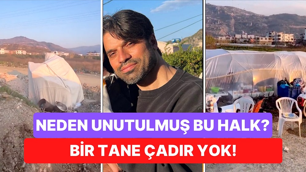 Eski Milli Futbolcu Gökhan Zan, Hatay'da Depremzedelerin Yaşadığı Duruma Dikkat Çekti