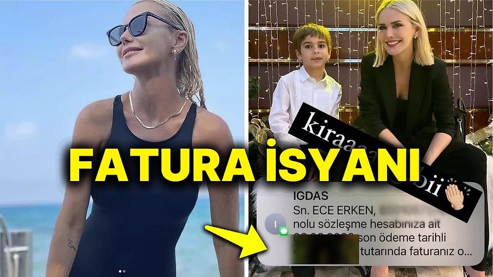 Ece Erken Evine Gelen Doğal Gaz Faturası Karşısında İsyan Bayrağını Çekti