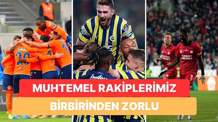 Avrupa Maceramız Sürüyor! Fenerbahçe, Başakşehir ve Sivasspor'un Muhtemel Rakipleri Belli Oldu
