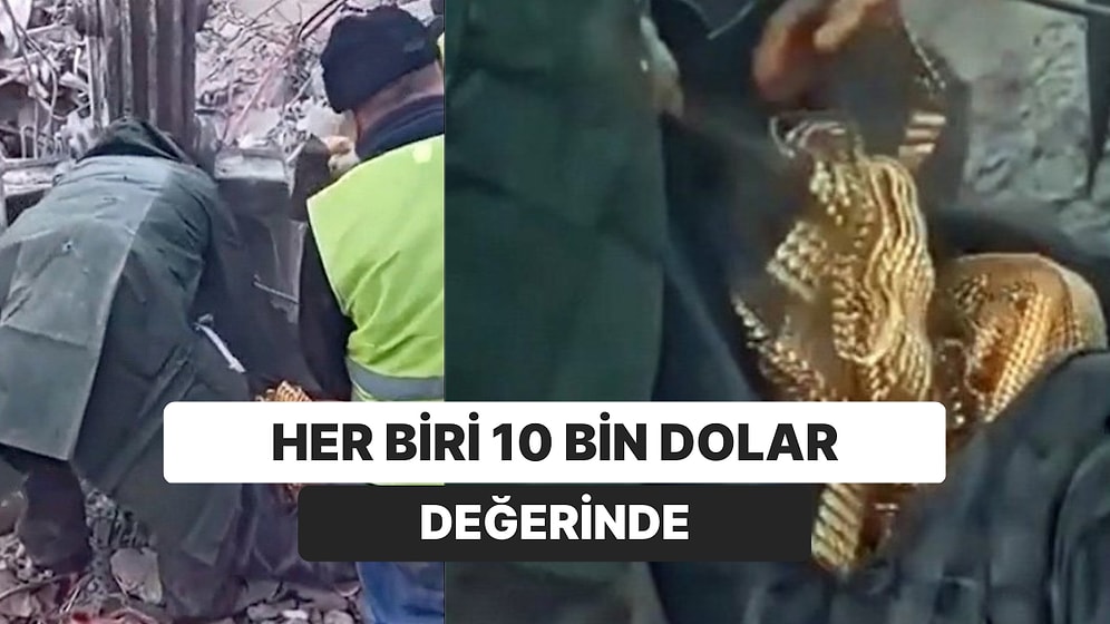 Enkazdan Çıkan 78 Kilo Altın Kimin Çıktı?