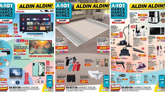 2 Mart 2023 A101 Aldın Aldın Kataloğu