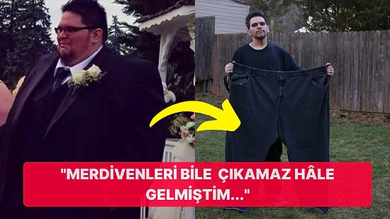 136 Kilo Vererek Kelimenin Tam Anlamıyla Yeniden Doğan Adam Nasıl Kilo Verdiğini Anlattı!