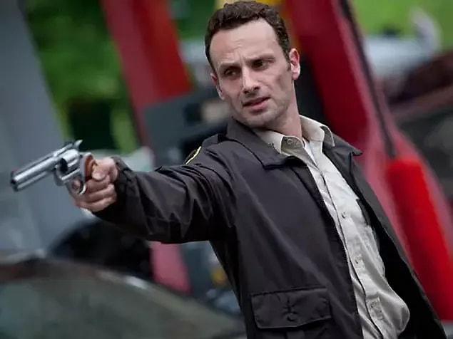1. Rick Grimes was the original hero of "The Walking Dead," portrayed as a neat and clean sheriff's deputy at the beginning of the series.