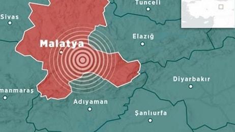 Malatya Pütürge'de 4,7 Büyüklüğünde Deprem