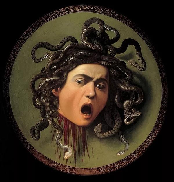 3. Caravaggio, "Medusa" (1597)