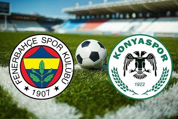 Fenerbahçe bu akşam, Spor Toto Süper Lig'in 23. hafta erteleme maçında Konyaspor ile karşı karşıya geldi.