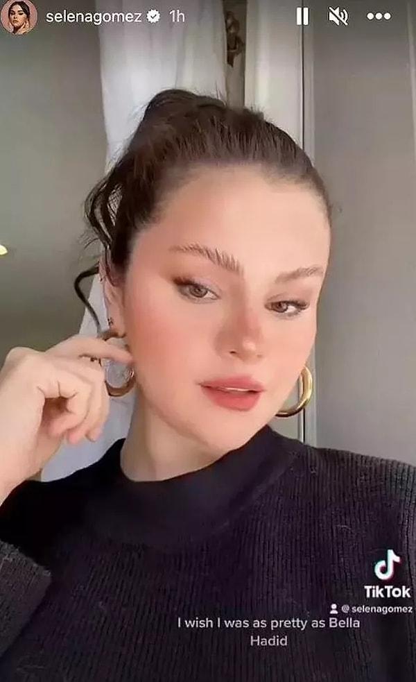 Selena's post about Bella Hadid, the ex-girlfriend of her ex-boyfriend The Weeknd, shocked many of her followers. In the post, Selena wrote, "I wish I was as pretty as Bella Hadid." Some people saw this post as a sign of jealousy or rivalry, while others speculated that Selena was simply admiring Bella's beauty. Regardless of the interpretation, the post quickly went viral, and fans and media outlets alike discussed the possible meaning behind Selena's words.