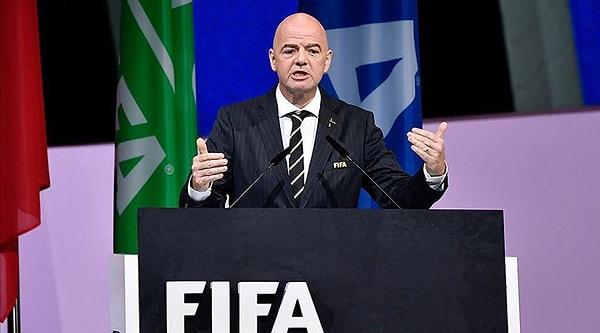 FIFA Başkanı Gianni Infantino konuyla ilgili açıklama yaptı.