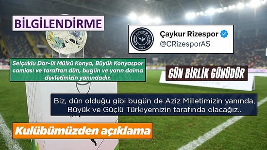 Foseptik Fareleri... 'Devletimizin Yanındayız' Açıklaması Yapan Kulüp Paylaşımlarında Geçen Çarpıcı İfadeler