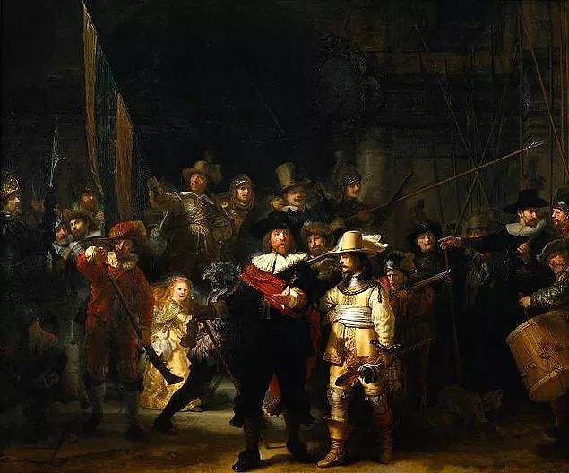 17. 'The Night Watch' - Rembrandt Harmenszoon van Rijn