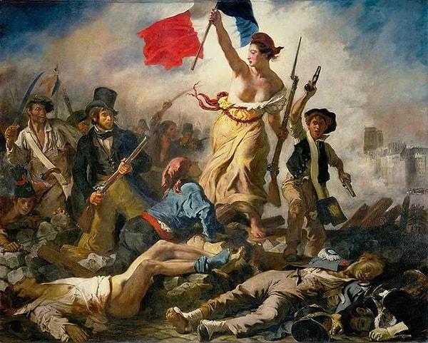 18. 'Liberty Leading the People' - Eugène Delacroix