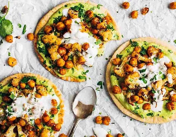 10. Avocado pizza