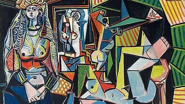 9. Pablo Picasso's Les Femmes d'Alger (“Version O”) painting