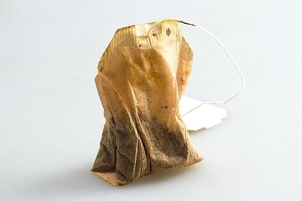 5. Green tea bags can also help a lot.