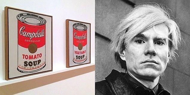 3. Campbell's Soup Cans - Andy Warhol