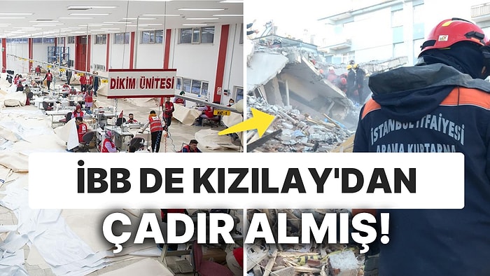 İBB'nin Kızılay'dan Temmuz Ayında İtfaiye İçin Aldığı Çadırları Belediye Meclis Üyesi Açıkladı!