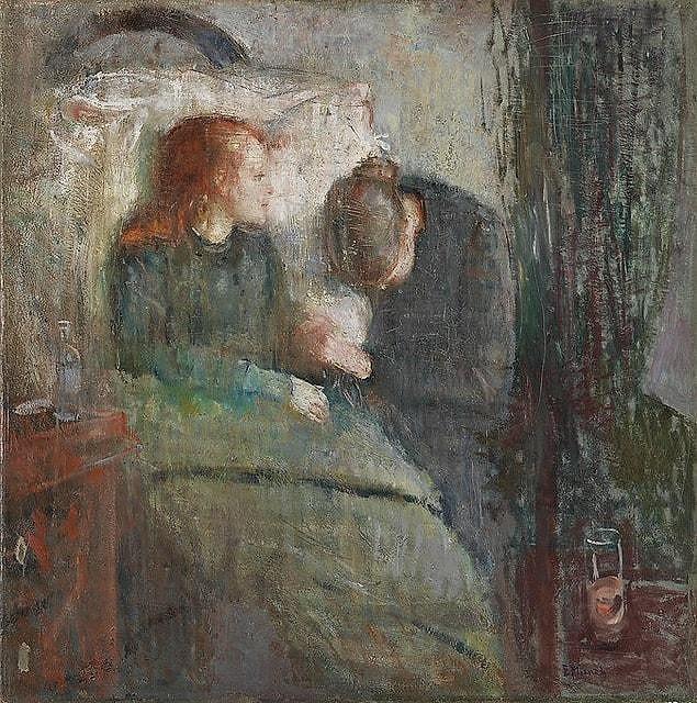 What Munch was looking for was more than a material thing, he was looking for an outlet for his intense emotions. Therefore, he was more interested in an artistic style suitable for the expression of the spiritual world rather than the external appearance.