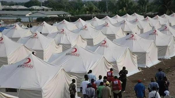 Kızılay, depremin 3’üncü gününde elindeki çadırlar dağıtmak yerine AHBAP Derneği’ne 46 milyon TL karşılığında satmıştı.