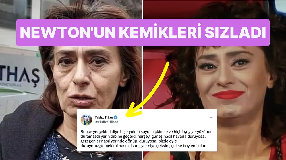 Yıldız Tilbe'nin "Yer Çekimi Diye Bir Şey Yoktur" Açıklamasına Gelen Yorumlar Çenenizi Ağrıtacak